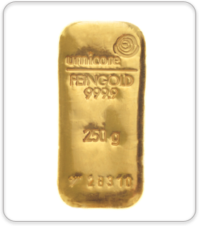 Unicore 250g gold bullion